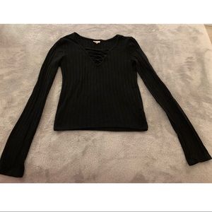 Aeropostale Cape & Ruby Black Long Sleeve
